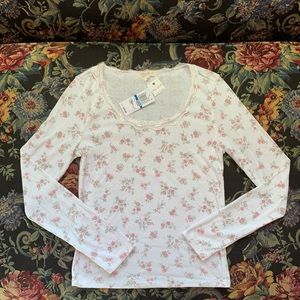 Long Sleeve Floral Top